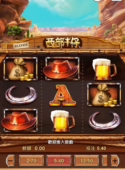 GB電子遊戲：西部牛仔